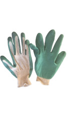 Перчатки х/б с одним латексным покрытием Берд